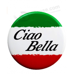 Italy Ciao Bella Metal Button – From Collection of Italian Pride Products at PSILoveItaly