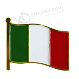 イタリアの卸売カスタム高品質国旗 - エナメルピン