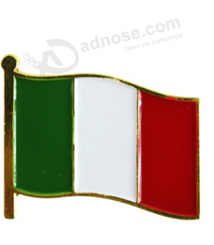 Wholesale custom high quality Flag of Italy - Enamel Pin