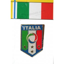 Italia Italy FIGC Soccer Logo Metal Lapel Pin Badge New