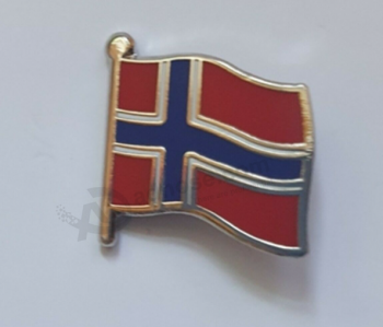 Metal Pin Badge NORWAY T1078