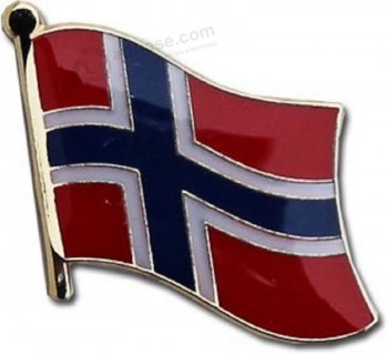 Flagline Norway - Национальный значок на лацкане