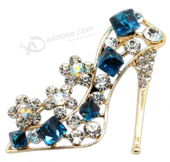 Shuiniba Tacchi Alti Scarpe Forma Spilla Pin per Le Donne Spose Creato Spilla Misura 4.2×3.9 cm