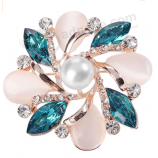 Kostuumjuwelen voor vrouwen Bloem broche pinnen voor vrouwen mode kristal broches vintage sieraden broche pinnen