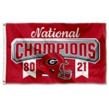 Custom 2022 National Champions Georgia Bulldogs 3x5 Flag Banner-Design 20