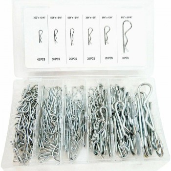 機械式ヒッチヘアRコッターピントラクタークリップアソートメントNEWの150 PC