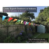 Premium herbruikbare wimpel Banner vlaggen - veelkleurige wimpel vlag Banner - Outdoor Party decoraties, regenboog verjaardag decoraties