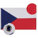 Huiyi Fabricante Banderas del país del mundo Poliéster Impresión personalizada Bandera nacional checa