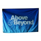 Aangepaste 3x5ft digitale afdrukken polyester mesh teken adv eyelet stof 90x150cm promotie vlaggen evenement banner stof poster