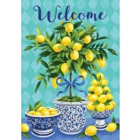 Tamaño de jardín, 12 x 18 pulgadas, bandera decorativa de doble cara, con licencia y derechos de autor, impresa en los EE. UU.