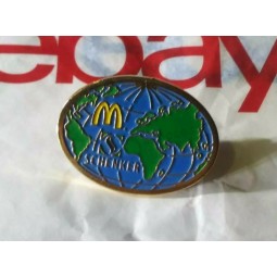 Vintage RARE Schenker McDonalds Logistics Company Affiliate Button Brooch Pin