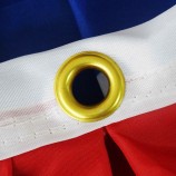 2022 Nuevos productos 40x90cm poliéster bandera de Escocia medio ventilador bandera de pancarta
