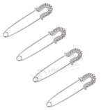 Mystart 4 pièces alliage cristal épingles à nourrice bijoux broche épingles pour foulards pull châle cardigan