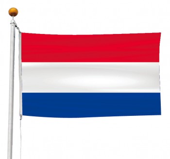 Custom Made Silk Screen Printed Digital Printed Different Types National Country Dutch Flag
