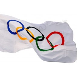 Nylon Olympics Flag 3 Feet x 5 Feet