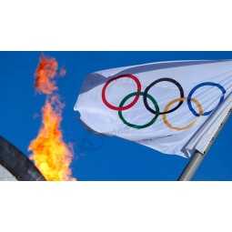 Custom high quality Olympic flags with any size