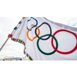 Chinese manufacturer wholesales custom Olympic flags