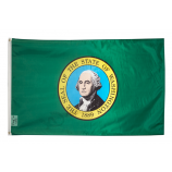 Washington State Flag 3x5FT George WA Polyester Olympia Gift Garage Man Cave USA