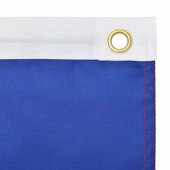 Hoge kwaliteit fabrieksprijs beschikbaar aangepaste logo grootte nationale vlaggen blauw wit rood Franse vlag