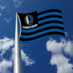 Rico Industries NBA Dallas Mavericks Land 3' x 5' Land Banner Flagge - Innen oder Außen Dekor - einseitig