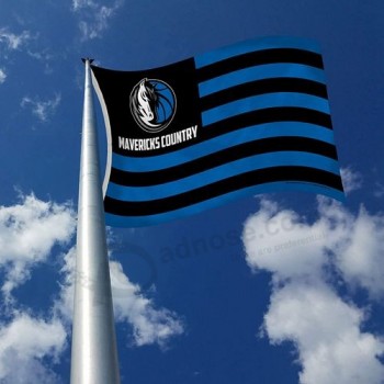 Rico Industries NBA Dallas Mavericks Land 3' x 5' Land Banner Flagge - Innen oder Außen Dekor - einseitig