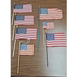 LOT OF AMERICAN HAND FLAGS 48, 49 & 50 STAR