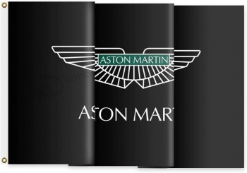 Aston Martin Car Flag 3 × 5 футов (90x150 см) с 2 латунными шайбами, прочный и цветостойкий. 8