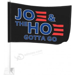 12x18 Fuck Joe Biden Anti Biden Car Flag Double Sided Flags For Car Waterproof Window Clip Flag Without Flagpole