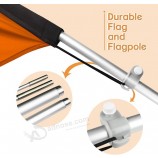 Pubblicità Swooper Flag, biglietti della lotteria venduti qui Feather Flag Pole Kit e Ground Stake 11Ft, Advertising Feather Banner