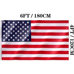 amerikanische US-Flagge 4x6 im Freien doppelseitig Made in USA - robuste US-Flagge Banner mit 2 Ösen