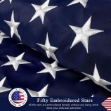 Верхний американский флаг 3x5 футов для наружной флоры, сделанный в США