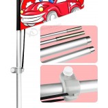 De Vlag van de autowaswasveer, de Vlag van de Autowasserette Swooper met Pool uitrusting, 11FT de Tekens van de Bedrijfsautowasserette voor Autoopslag Reclame
