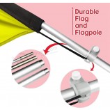 Знак флага Nails Salon Feather, Комплект флагштока Nails Salon Swooper и наземный кол, рекламный баннер из перьев знак для бизн