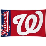 Drapeau national Washington équipe 3x5 pieds bannière avec deux œillets en métal pour garage homme caverne décoration murale durable 150D PolyesterFlag