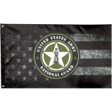 Drapeau de la Garde nationale de l’armée des États-Unis 3x5 pieds drapeau