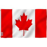 Fly Breeze 3 x 5 pieds drapeau du Canada - couleur vive et résistant à la décoloration - en-tête en toile et double couture