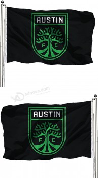 Reddingtonflags Austin FC double sided flag 3x5ft ,Sports flag for football lovers