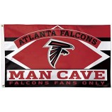 Atlanta homme des cavernes sports football drapeau équipe bannière du comté 3X5 FT