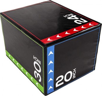 Balancevon 3 in 1 20 Zoll 24 Zoll 30 Zoll Schaumstoff plyometrisch Box Jumping Übung