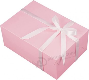 Pink Gift Boxes 10 Pack 9.5x6.6x4 Inches, Gift Boxes for Presents