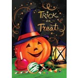 Halloween Pumpkin Lantern Candy Trick or Treat House Flag 40" x 28"