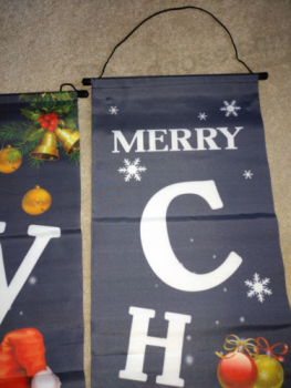Decorazioni natalizie Natale Decor Striscioni BENVENUTO NATALE 12