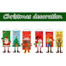 Weihnachtsbanner - Weihnachtsanhänger, Weihnachtsdekoration, Frohe Weihnachten Zeichen