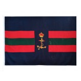Prix de gros sérigraphie 100 % polyester Drapeau national haïtien allemand