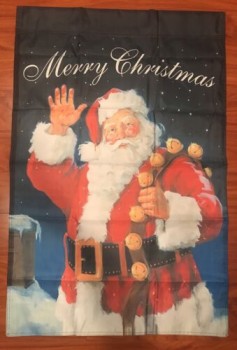 メリークリスマスサンタクロースクリスマスハウスフラッグダブル2面28 
