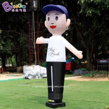 개인화 된 2.7mH 풍선 물결 공기 댄서 광고 풍선 데코