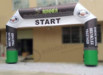 ENORME 25ft gonfiabile Race Arches Archway Run FINITURA Arco su misura