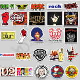 52pcs Punk Rock P2 autocollants Band Hiphop Music Bomb Graffiti Vinyle Sticker