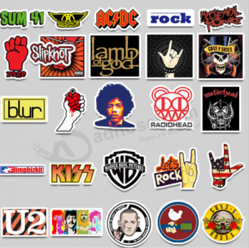 52pcs Punk Rock P2 pegatinas Banda Hiphop Música Bomba Graffiti Calcomanía de vinilo