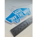 2 x 面包车 Off the wall 贴纸 贴纸 滑板贴纸 蓝色